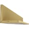 Ekena Millwork 2-Sided (L-beam) Riverwood Endurathane Faux Wood Ceiling Beam, Premium Aged, 4"W x 8"H  x 20'L BMRW2C0040X080X240ZD - alternate 5